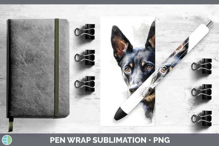 GorgeousDogs 01 Tree Peek Pen Wrap design.