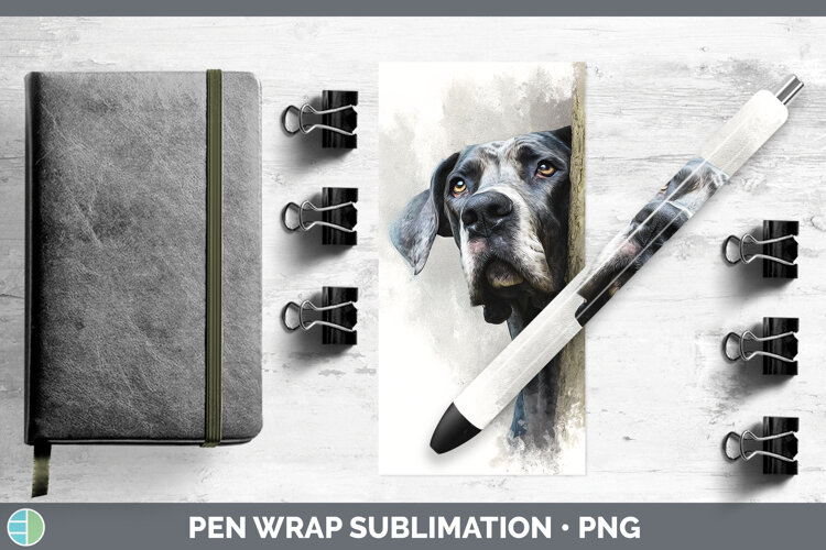 GorgeousDogs 01 Tree Peek Pen Wrap design.