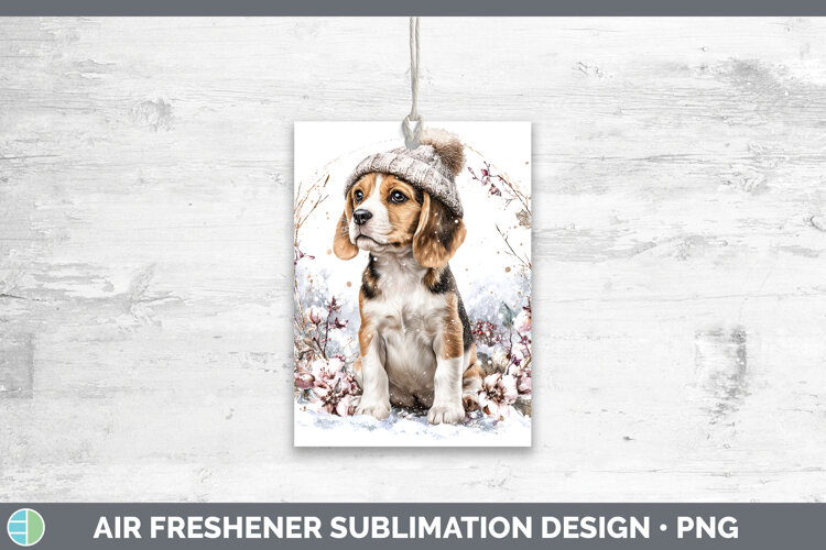GorgeousDogs 01 Winter Knit Hat Air Freshener design.