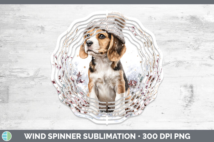 GorgeousDogs 01 Winter Knit Hat Wind Spinner design.