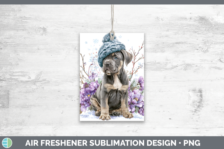 Cane Corso Dogs 01 Winter Knit Hat Air Freshener Sublimation