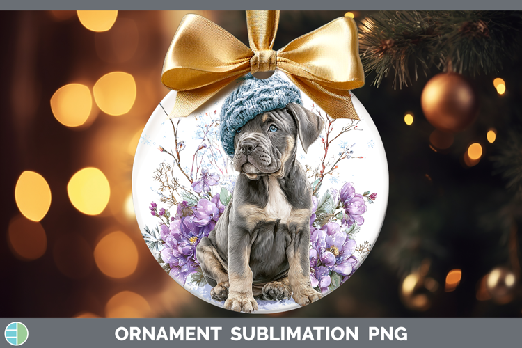 Cane Corso Dogs 01 Winter Knit Hat Ornament Sublimation Desi