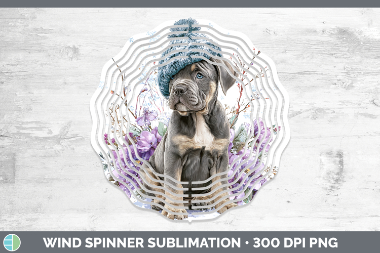 Cane Corso Dogs 01 Winter Knit Hat Wind Spinner Sublimation