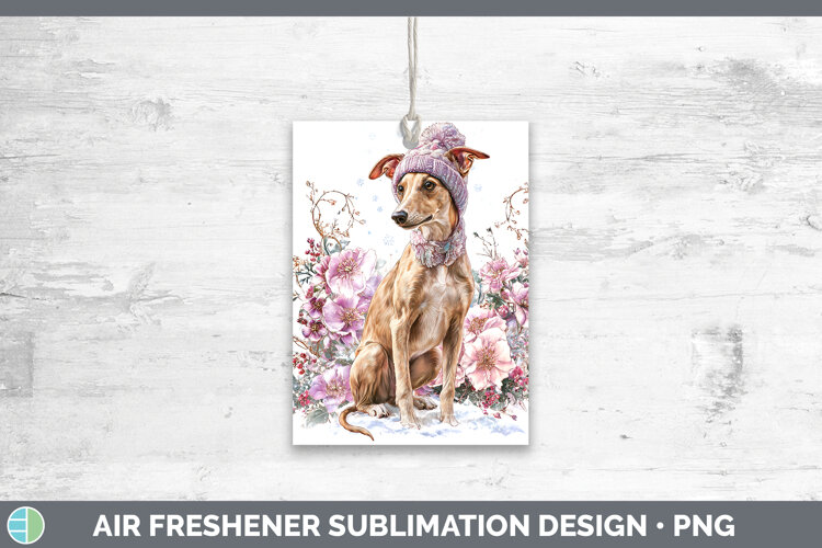 GorgeousDogs 01 Winter Knit Hat Air Freshener design.