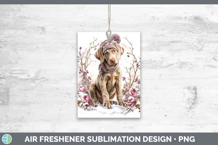 GorgeousDogs 01 Winter Knit Hat Air Freshener design.