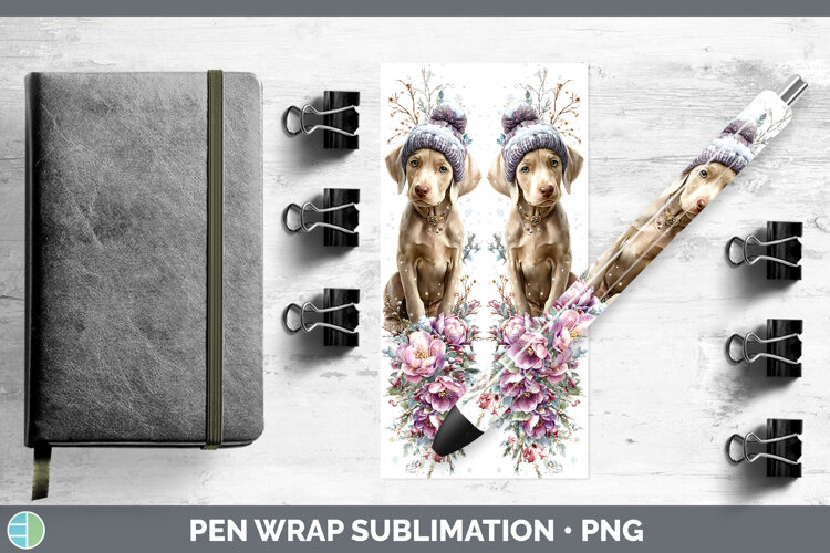 GorgeousDogs 01 Winter Knit Hat Pen Wrap design.