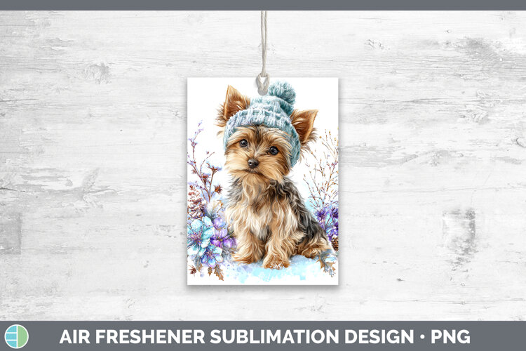 GorgeousDogs 01 Winter Knit Hat Air Freshener design.
