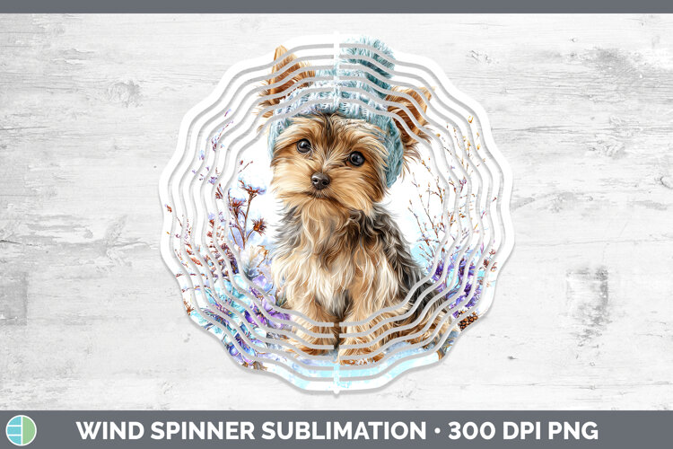 GorgeousDogs 01 Winter Knit Hat Wind Spinner design.