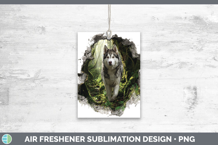 GorgeousDogs 02 3D Hole Air Freshener design.
