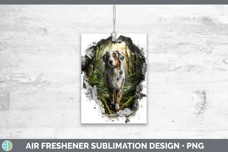 GorgeousDogs 02 3D Hole Air Freshener design.