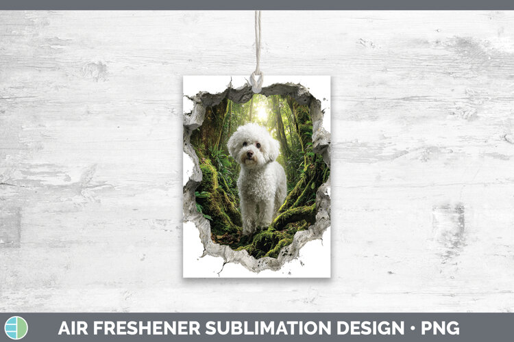 GorgeousDogs 02 3D Hole Air Freshener design.