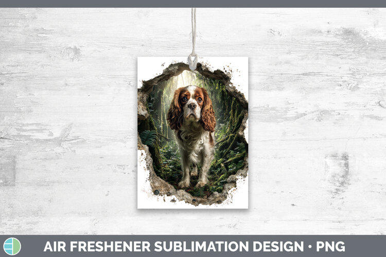 GorgeousDogs 02 3D Hole Air Freshener design.