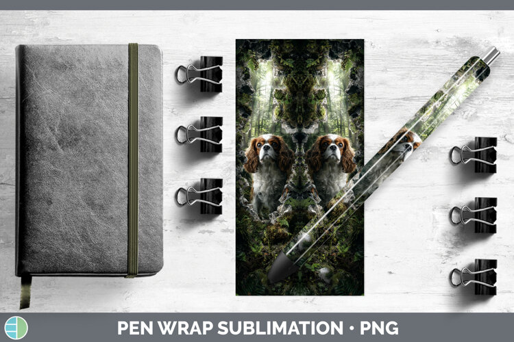 GorgeousDogs 02 3D Hole Pen Wrap design.