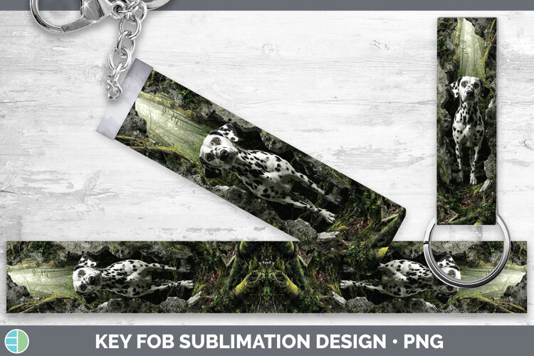 GorgeousDogs 02 3D Hole Key Fob design.