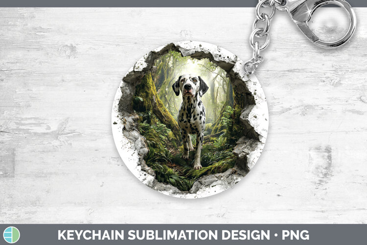 GorgeousDogs 02 3D Hole Keychain design.