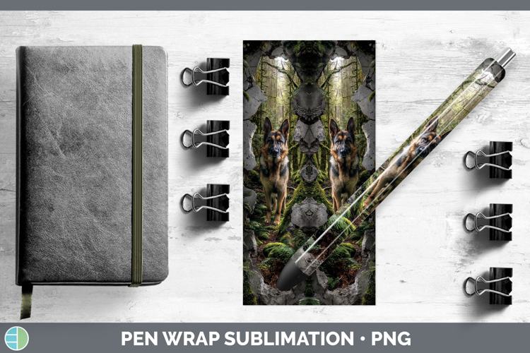 Sublimation Pen Wrap Design Image 9