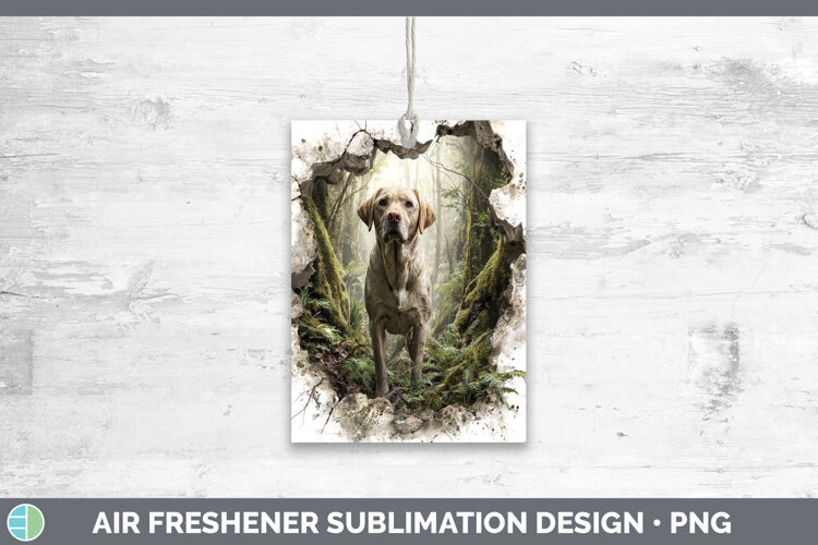 GorgeousDogs 02 3D Hole Air Freshener design.