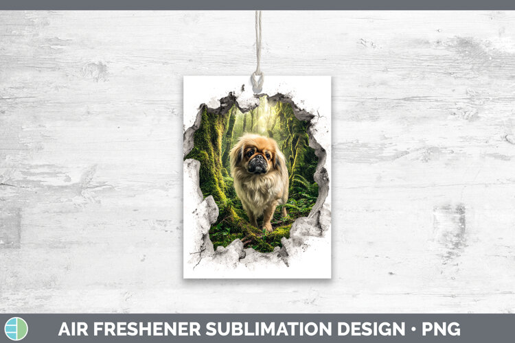 GorgeousDogs 02 3D Hole Air Freshener design.