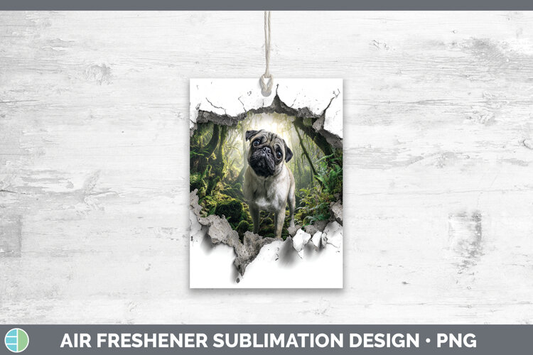 GorgeousDogs 02 3D Hole Air Freshener design.