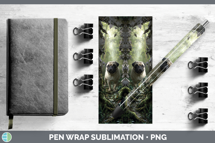 Sublimation Pen Wrap Design Image 7