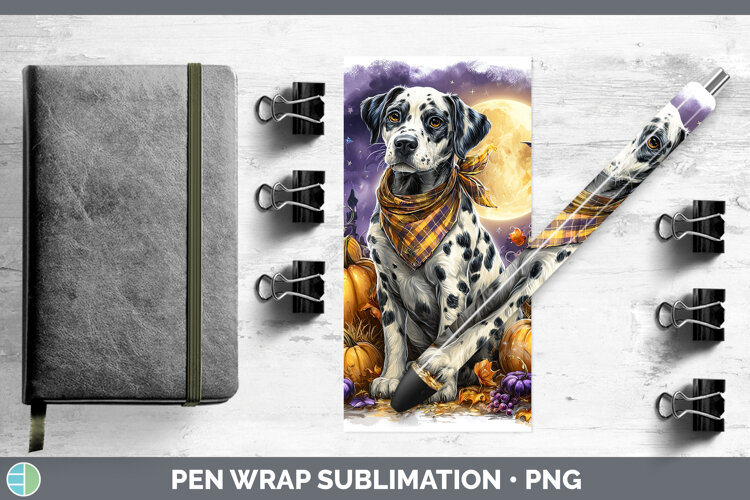 GorgeousDogs 02 Bandana Halloween Pen Wrap design.