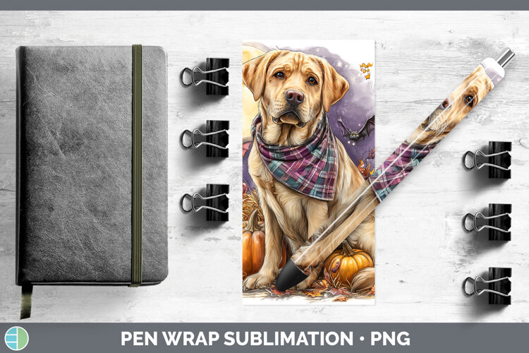 GorgeousDogs 02 Bandana Halloween Pen Wrap design.