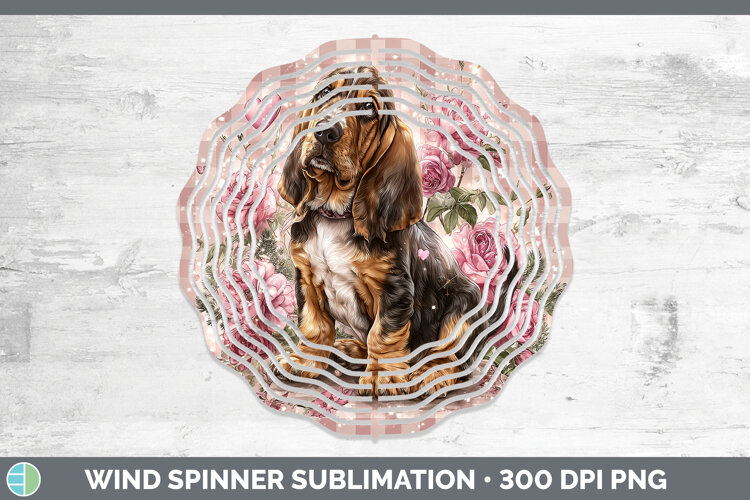 GorgeousDogs 02 Checker Valentine Wind Spinner design.