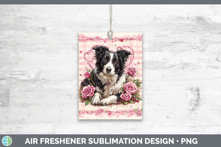 GorgeousDogs 02 Checker Valentine Air Freshener design.