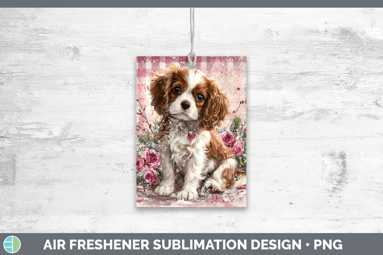 Cavalier King Charles Spaniel Dogs 02 Checker Valentine Air