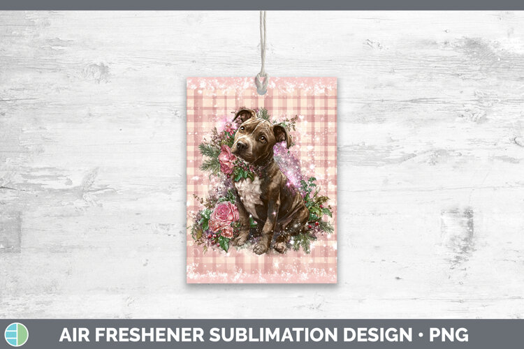 GorgeousDogs 02 Checker Valentine Air Freshener design.