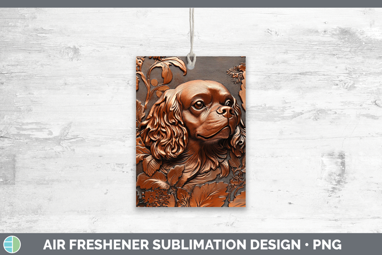 Dogs 02 Copper Relief Cavalier King Charles Spaniel Air Fres