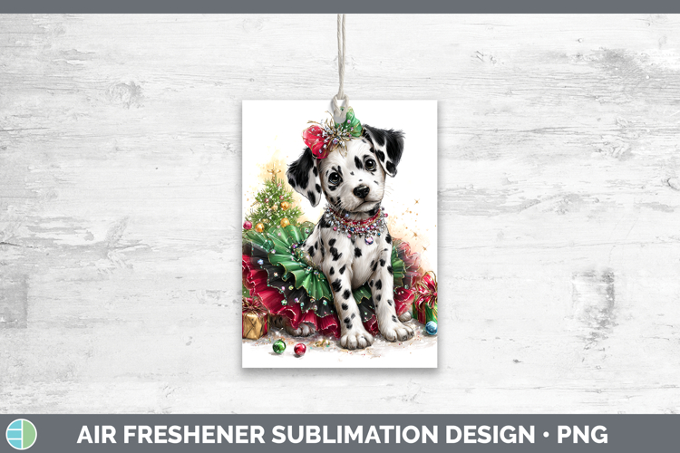 Dalmatian Dogs 02 Cute Christmas Air Freshener Sublimation D