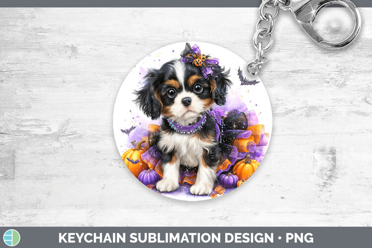 GorgeousDogs 02 Halloween Keychain design.