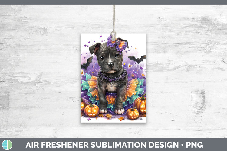 GorgeousDogs 02 Halloween Air Freshener design.