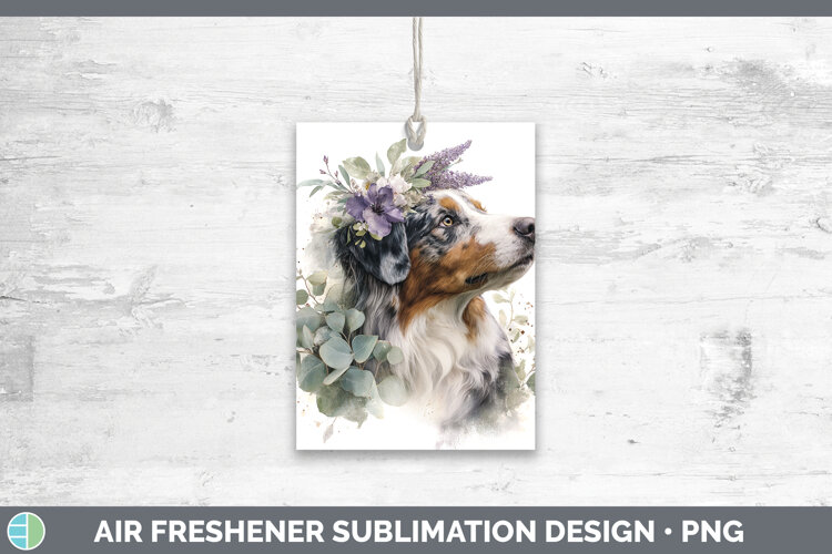 GorgeousDogs 02 Lavender and Eucalyptus Air Freshener design.
