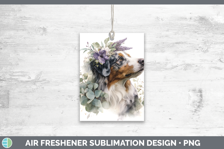 Australian Shepherd Dogs 02 Lavender and Eucalyptus Air Fres