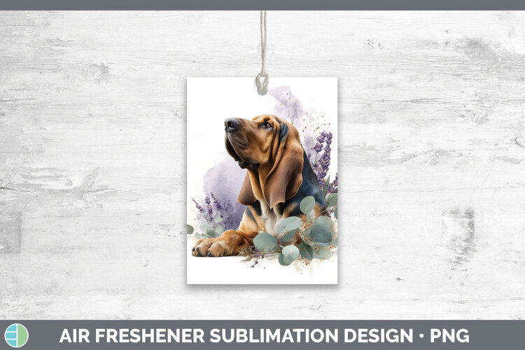 GorgeousDogs 02 Lavender and Eucalyptus Air Freshener design.