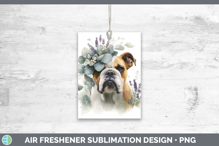 GorgeousDogs 02 Lavender and Eucalyptus Air Freshener design.