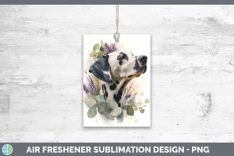 GorgeousDogs 02 Lavender and Eucalyptus Air Freshener design.