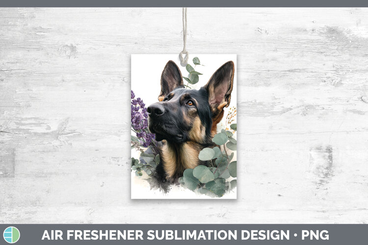 GorgeousDogs 02 Lavender and Eucalyptus Air Freshener design.
