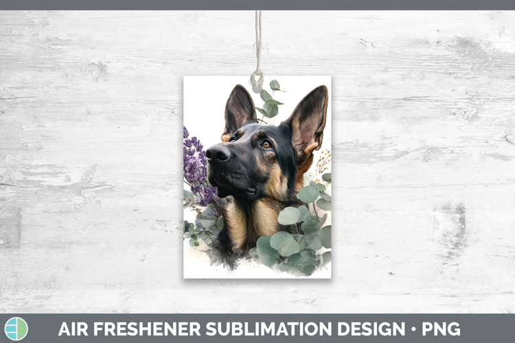 German Shepherd Dogs 02 Lavender and Eucalyptus Air Freshene