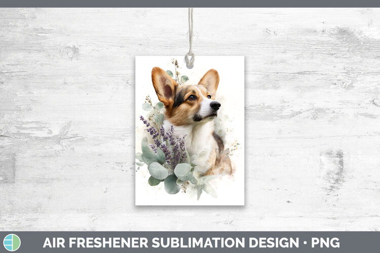 GorgeousDogs 02 Lavender and Eucalyptus Air Freshener design.