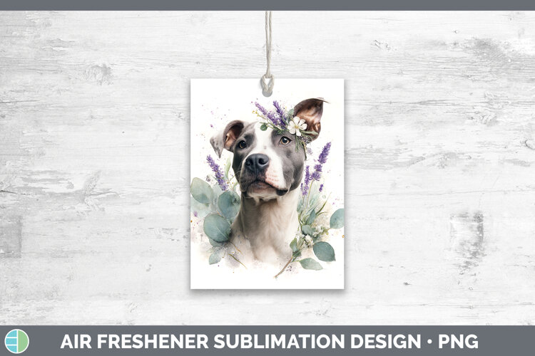 GorgeousDogs 02 Lavender and Eucalyptus Air Freshener design.