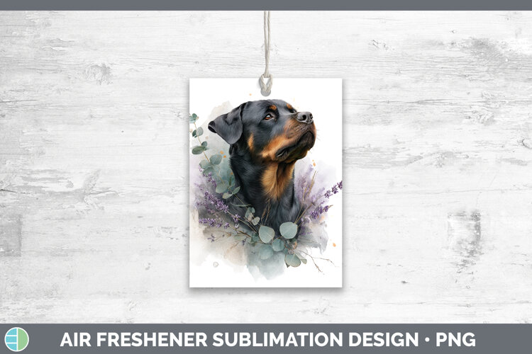 GorgeousDogs 02 Lavender and Eucalyptus Air Freshener design.