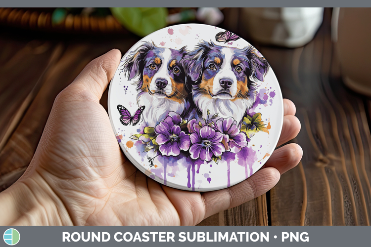 Australian Shepherd Clipart Image 8
