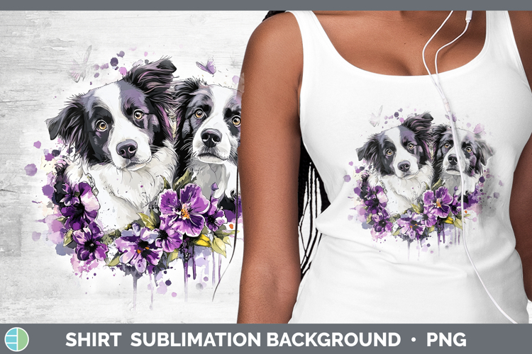 Border Collie Clipart Image 9