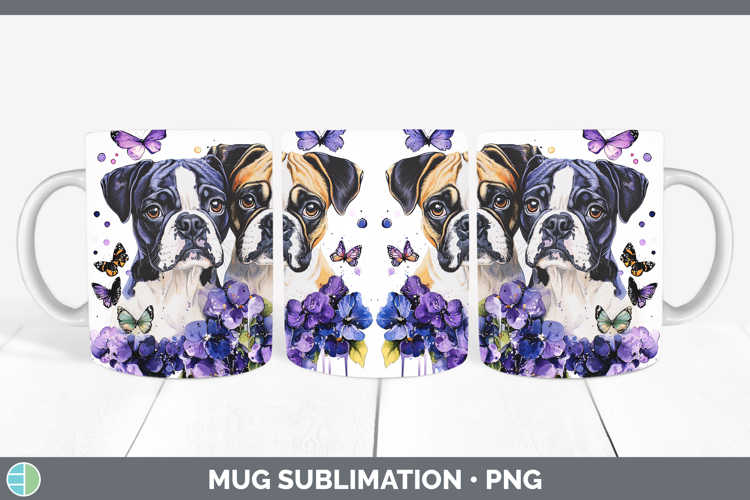 Boxer Dog Clipart Image 2