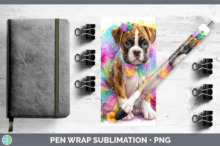 Boxer Dog Clipart Image 9