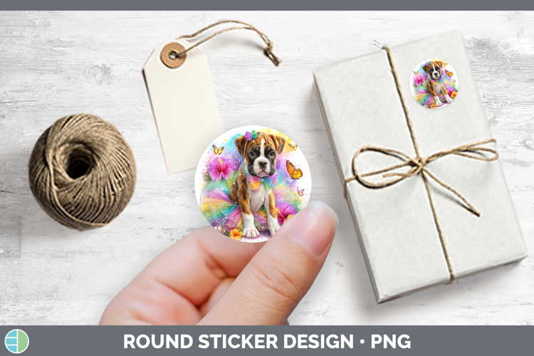 Boxer Dog Clipart Image 6