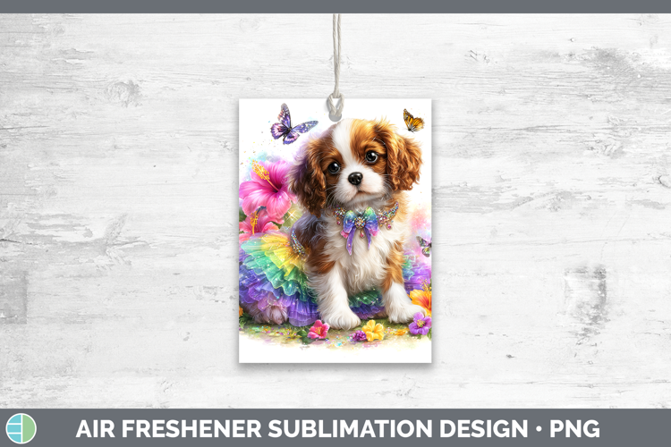 Dogs 02 Rainbow Summer Cavalier King Charles Spaniel Air Fre